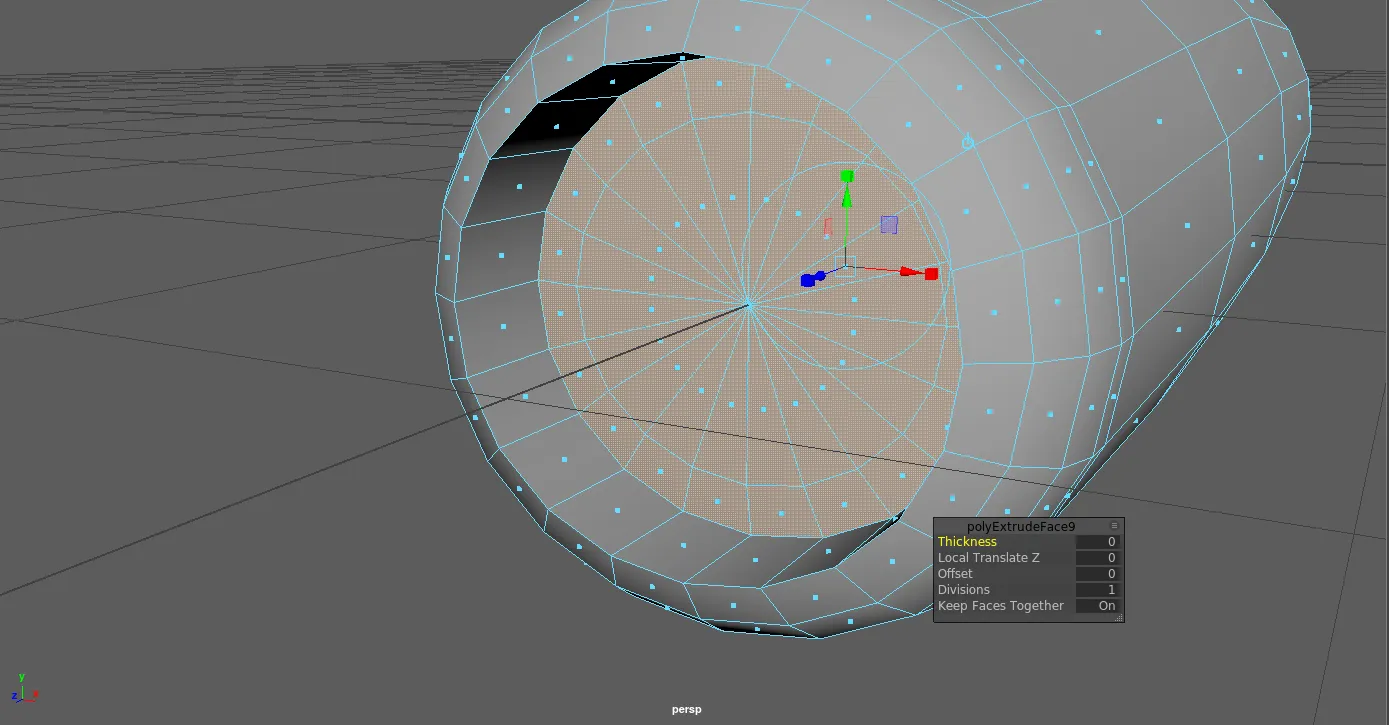 Rotoraufhängung Extrude