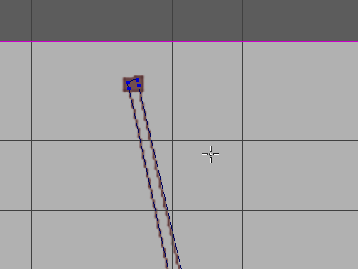 Es sind 4 Anchorpoints nötig um den Oberen Abschlusses des Glases zu zeichen.